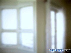 I love small tits lesbians squirting during queening!