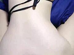 Skinny Latina Teen Shares Anal Experience with Husband and Friend