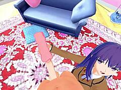 Pov Scene with Sakura in Her Room from Fate Stay Night