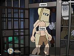 fuckerman villa's shemale threesome gameplay