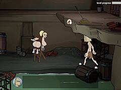 fuckerman villa's shemale threesome gameplay