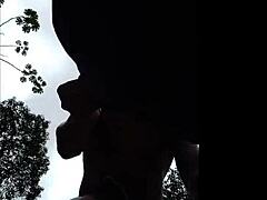 Paty And Jhony Caught At The Waterfall