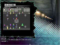 monster fight part 1 in anime style