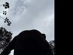 Paty And Jhony Caught At The Waterfall