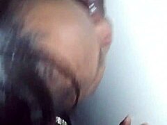 Succubus slays at Peaches Gloryhole in Fayetteville with big black cock action!