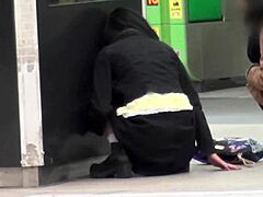 Asian amateur gives blowjob and uses toys