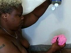 Ebony Wife, Masturbating In Bath Again?