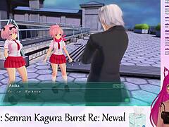 Vtuber Lewdneko Plays Senran Kagura Burst Part 1