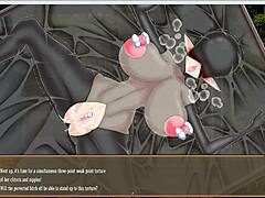 Shameful Slave Bound in Outdoor Arena Game