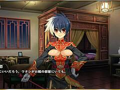 Detailed Ero Scene With Wei Yan In Formal Wear From Shinrenki Musou Tenka Touitsu Den Anime Hentai