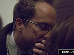 Feeling Intense: Alaina Dawson Creampied on Teacher's Desk in Teenfidelity