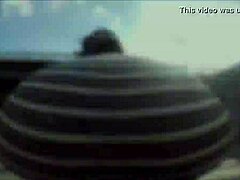 yo, check this hot morena showing off her butt while riding a bike outdoors