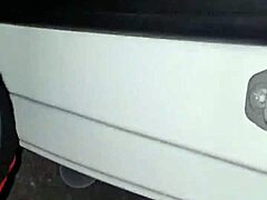 queenbean sucks kingslim's big ebony cock outdoor with juicy ass