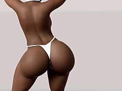 I love this huge booty black girl's shaking ass.