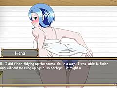 hana gets exposed in this anime game part 3! 😊