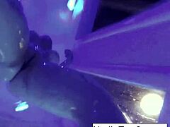 Sexy Wrestler Uses Double Toys For Action