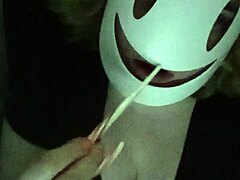 i'm sfw sc, caressin her big tits thru her black shirt n bra