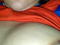 Desi Stepniece Teases and Plays With Her Tight Pussy on My Bed.