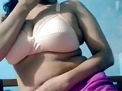Unsatisfied Indian Teen 18+ Shares Her Daily Routine On Webcam With Big Boobs.