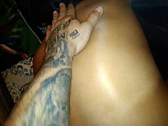 flavia bunduda's anal with mma fighter allan guerra gomes