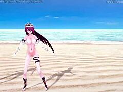 Genshin Impact MMD Features Rosaria and Kuki Shinobu in Rockabye Scene