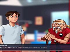 i saw eve flashing in summer time saga unc 😅