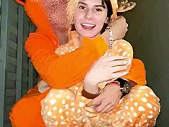 Real couple homemade blowjob in POV