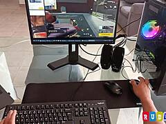 Teen Insists on Learning with Big Ass Play