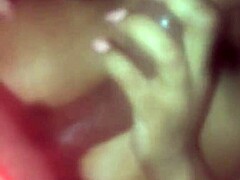 Sloppy Blowjob On Big Black Cock