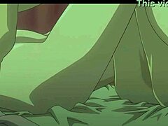 Virgin couple fucks after wedding in hentai anime 😏