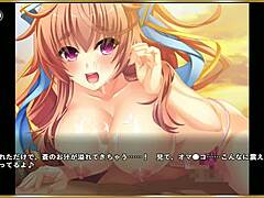 Erotic Anime Scene With Swimsuit Iron Horse