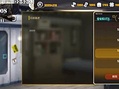 ai aino in machine girl training with big tits and ass