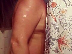 playing with myself in the shower while bathing