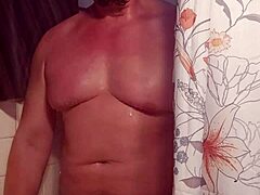 playing with myself in the shower while bathing