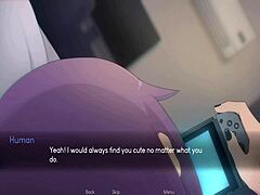 Vel returns as beautiful demonic girlfriend in rough hentai continuation.