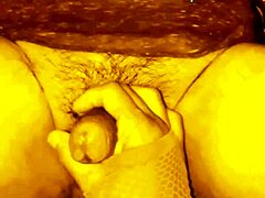 Wife Strokes Husband's Cock In Public