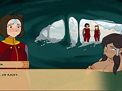 Four elements trainer book 4 love part 9 features sexy massage