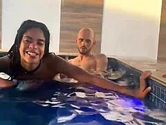 A Gostosa Enjoys Intense Pleasure On My Dick