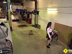 roadside deal - alexandra trades blowjob and sex for tow bill