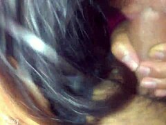 Señora from public transport agrees to suck and fuck raw