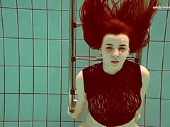 wanna see hot hairy vesta getting wet underwater with her tits out?