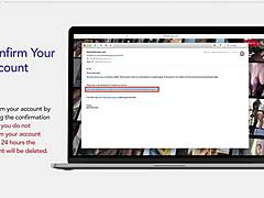 Ebony vixen teases with hands and body in wet scene