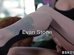 Fetish Milf Gives Intense Footjob in Car