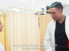 Petite Venezuelan Seduces Doctor For Tits