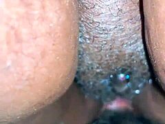 Lick that shaved pussy before the black cock plunges in