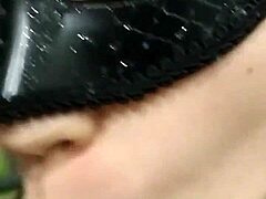 Fucking in the shower with sexy skinny student 😘