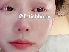 Chinese BDSM Submissive Forced into Deepthroat Training