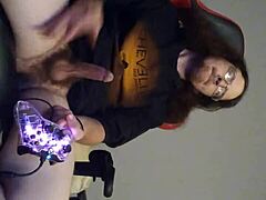 Part one of my jerk and game session with long hair and bisexual vibes.