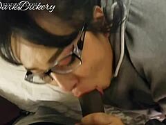 thick sexy brunette wants to show you her wet panties vibrator blowjob buttplug