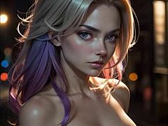 pink haired teens in sex compilation